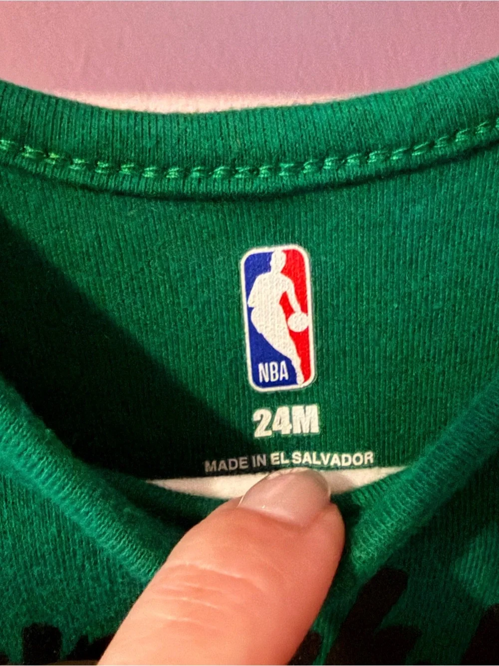 NBA Green Toddler Bodysuit